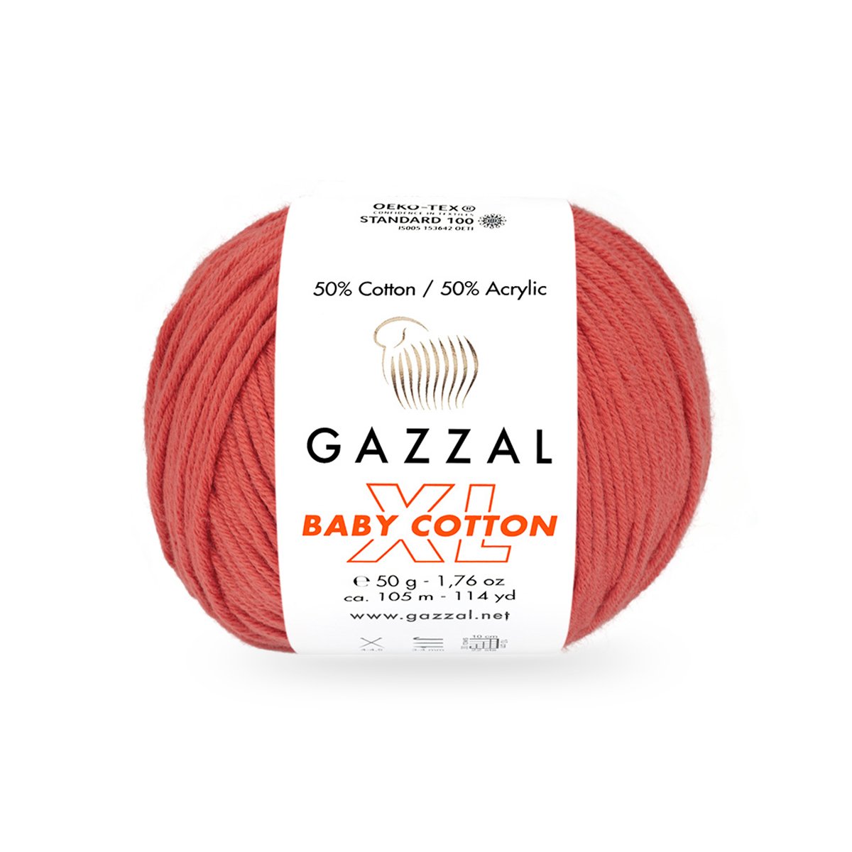 Gazzal Baby Cotton XL 3418XL yarn by YarnPark