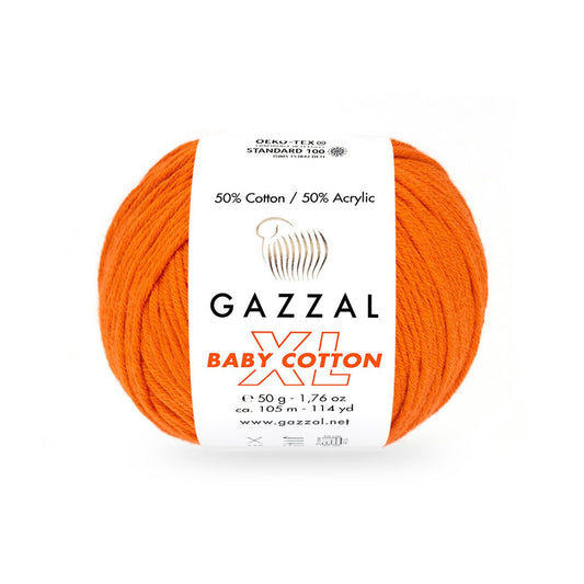 Gazzal Baby Cotton XL 3419XL yarn by YarnPark