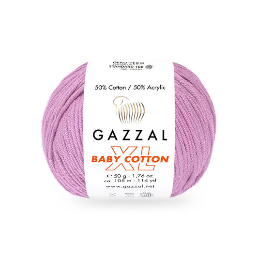 Gazzal Baby Cotton XL 3422XL yarn by YarnPark