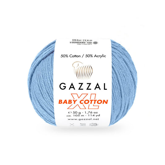 Gazzal Baby Cotton XL 3423XL yarn by YarnPark