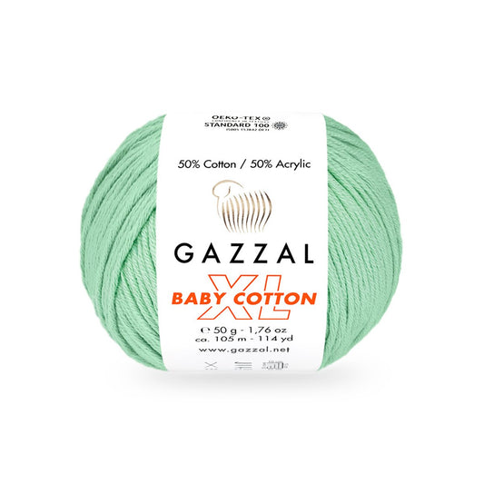 Gazzal Baby Cotton XL 3425XL yarn by YarnPark