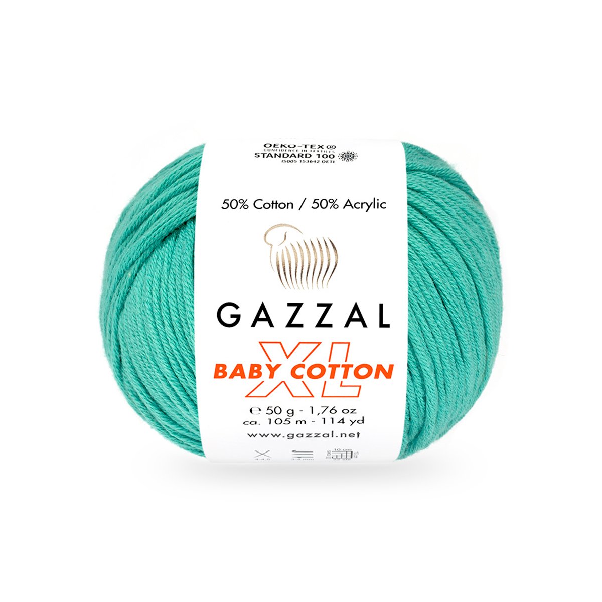 Gazzal Baby Cotton XL 3426XL yarn by YarnPark