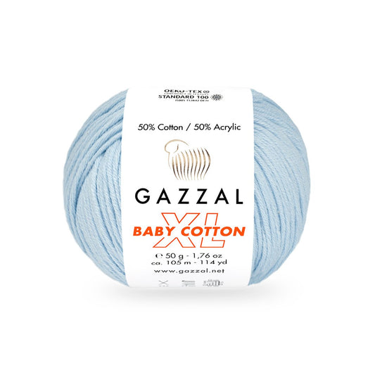 Gazzal Baby Cotton XL 3429XL yarn by YarnPark