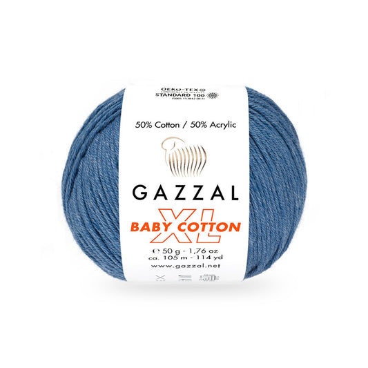 Gazzal Baby Cotton XL 3431XL yarn by YarnPark