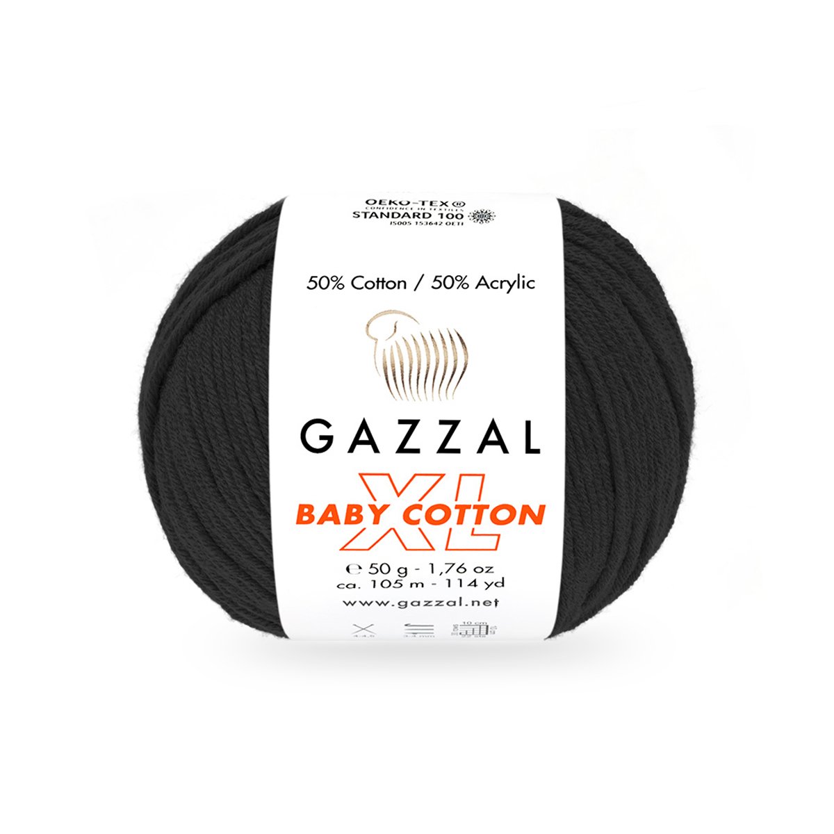 Gazzal Baby Cotton XL 3433XL yarn by YarnPark