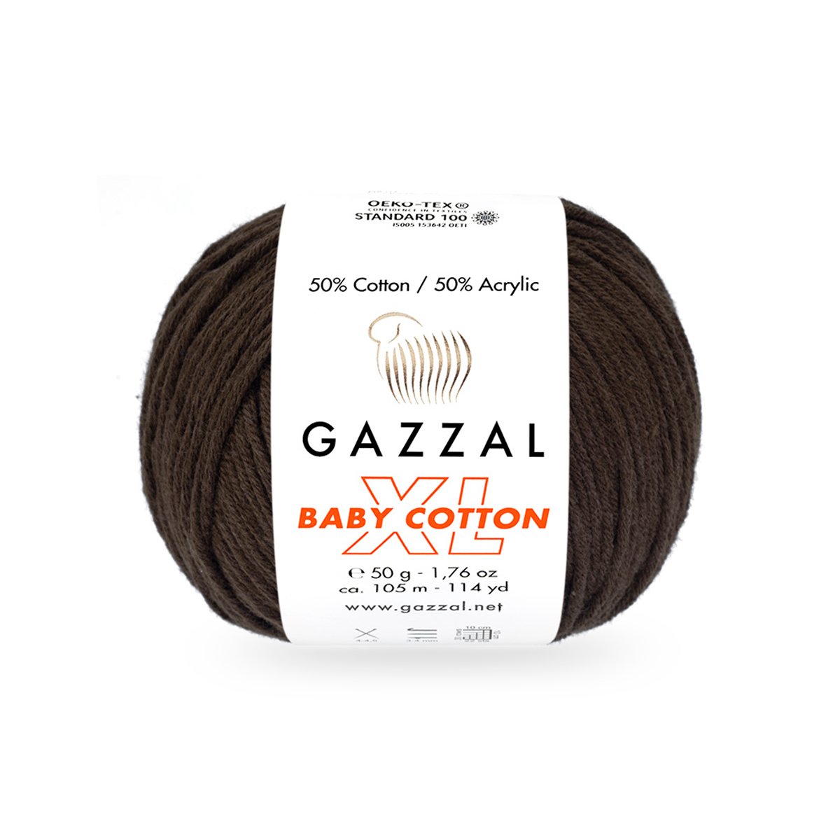 Gazzal Baby Cotton XL 3436XL yarn by YarnPark