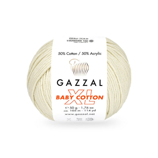 Gazzal Baby Cotton XL 3437XL yarn by YarnPark