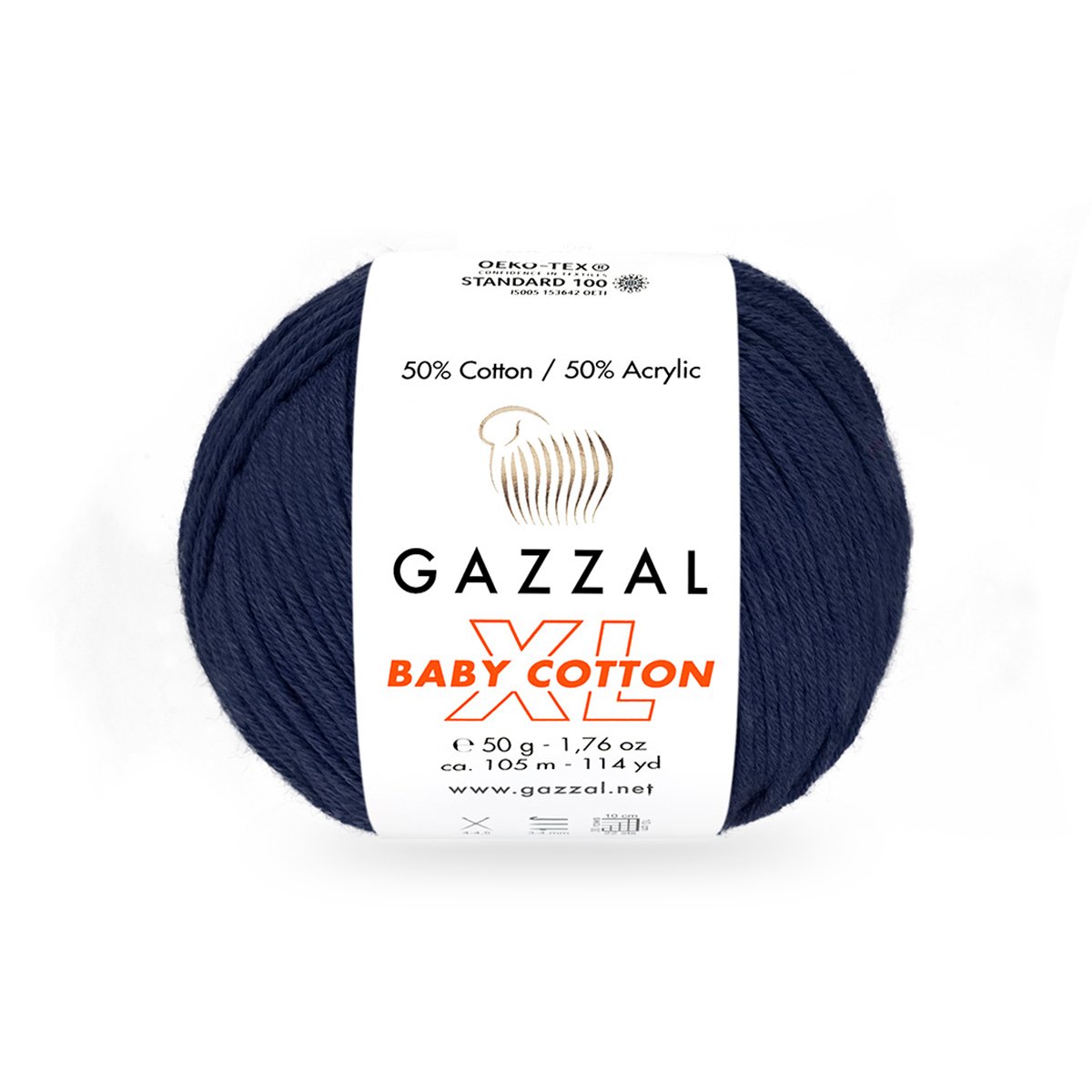 Gazzal Baby Cotton XL 3438XL yarn by YarnPark