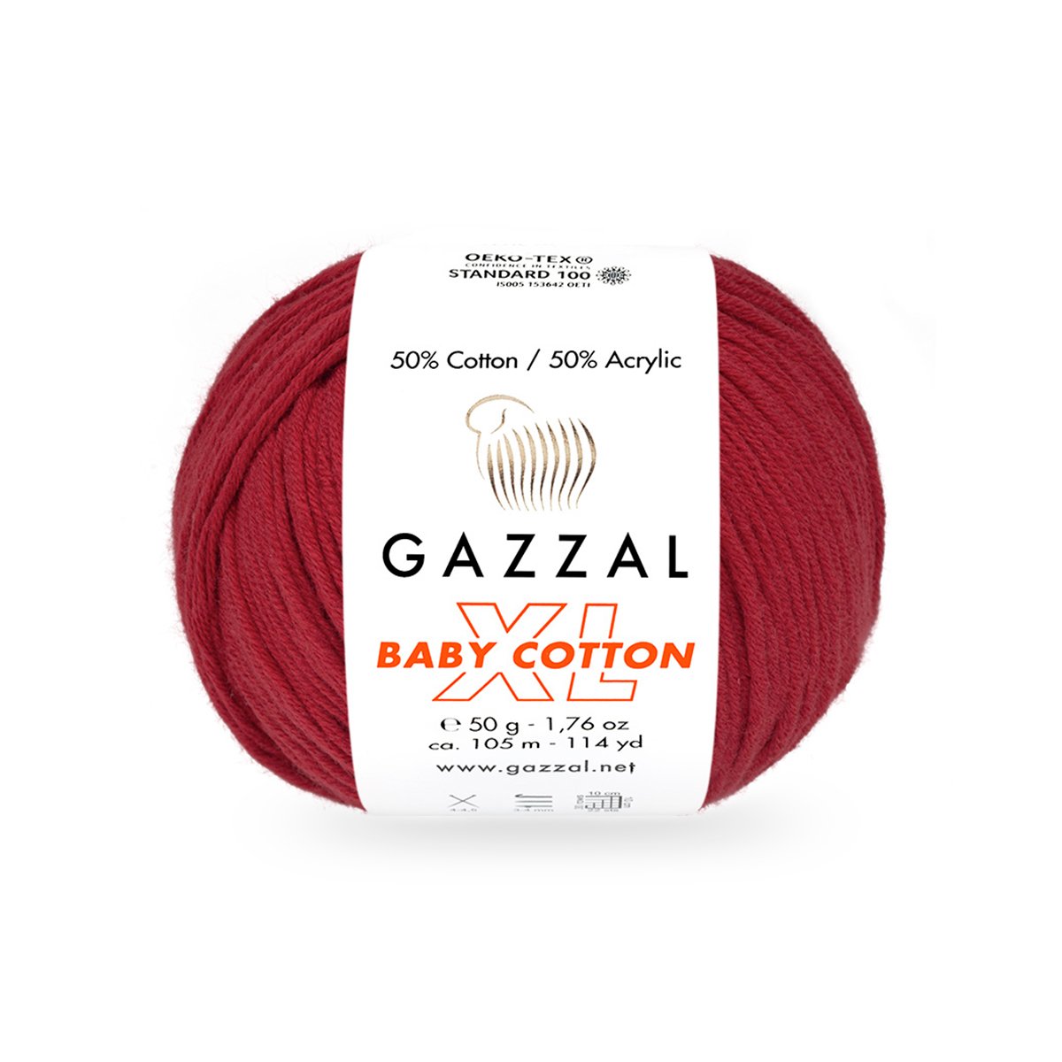 Gazzal Baby Cotton XL 3439XL yarn by YarnPark