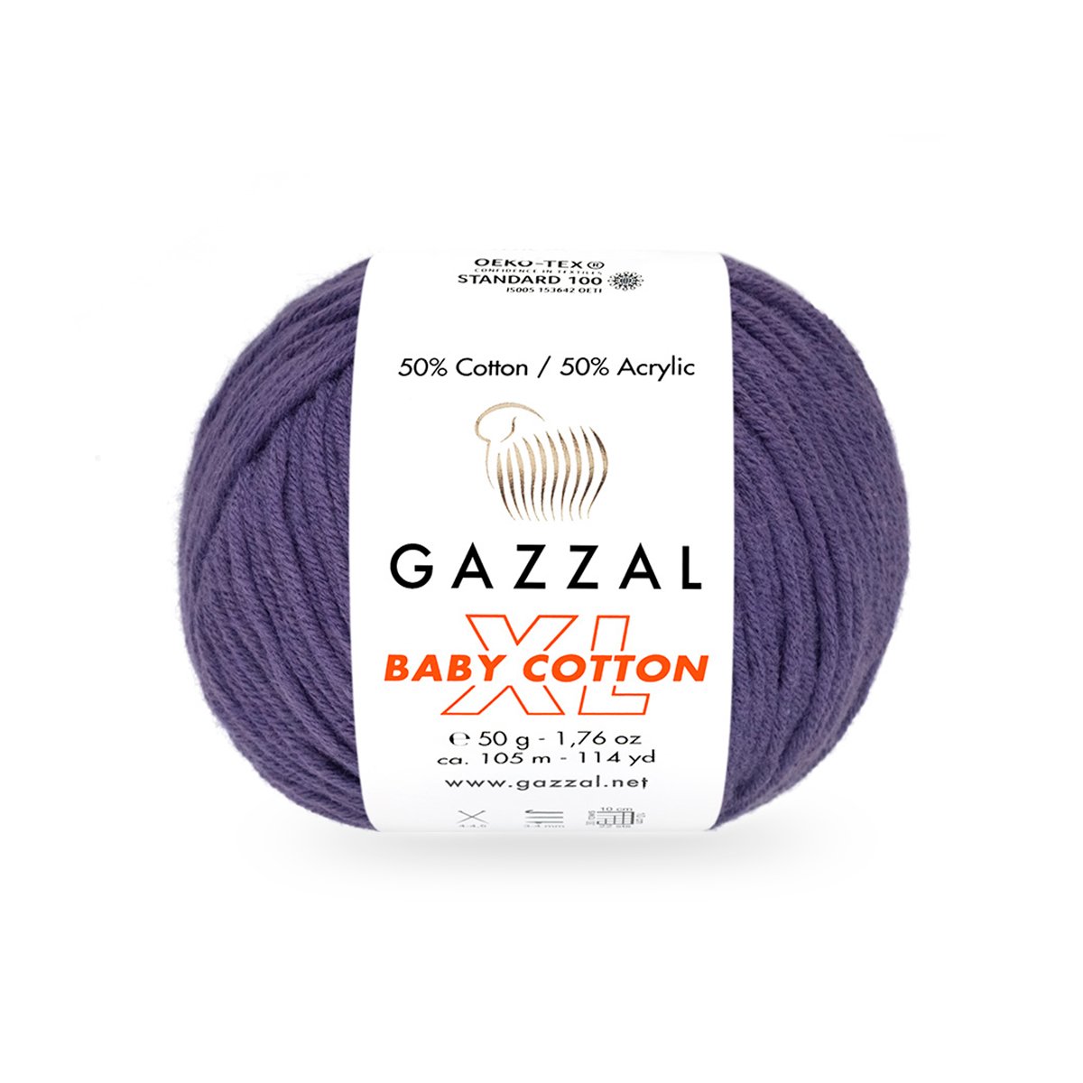 Gazzal Baby Cotton XL 3440XL yarn by YarnPark