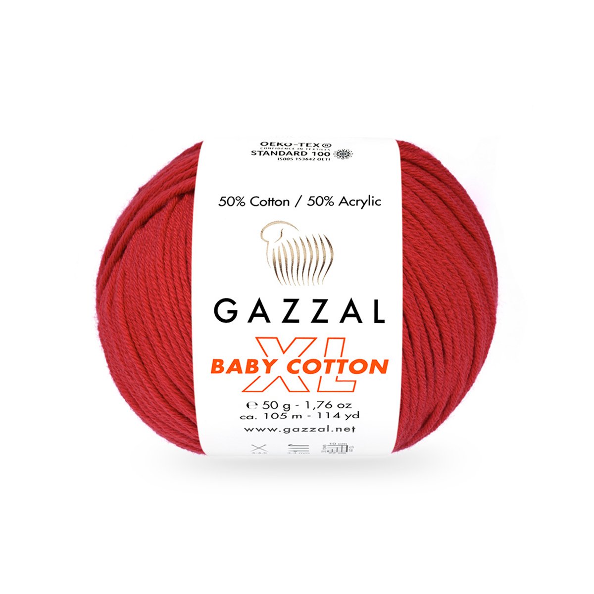 Gazzal Baby Cotton XL 3443XL yarn by YarnPark