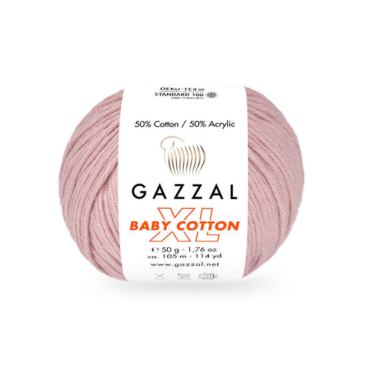 Gazzal Baby Cotton XL 3444XL yarn by YarnPark