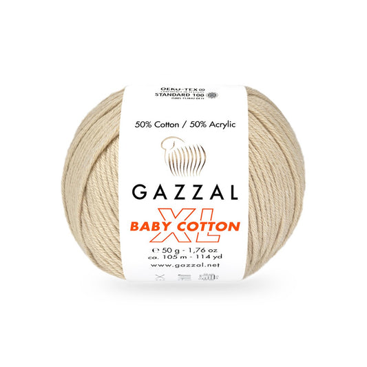 Gazzal Baby Cotton XL 3445XL yarn by YarnPark