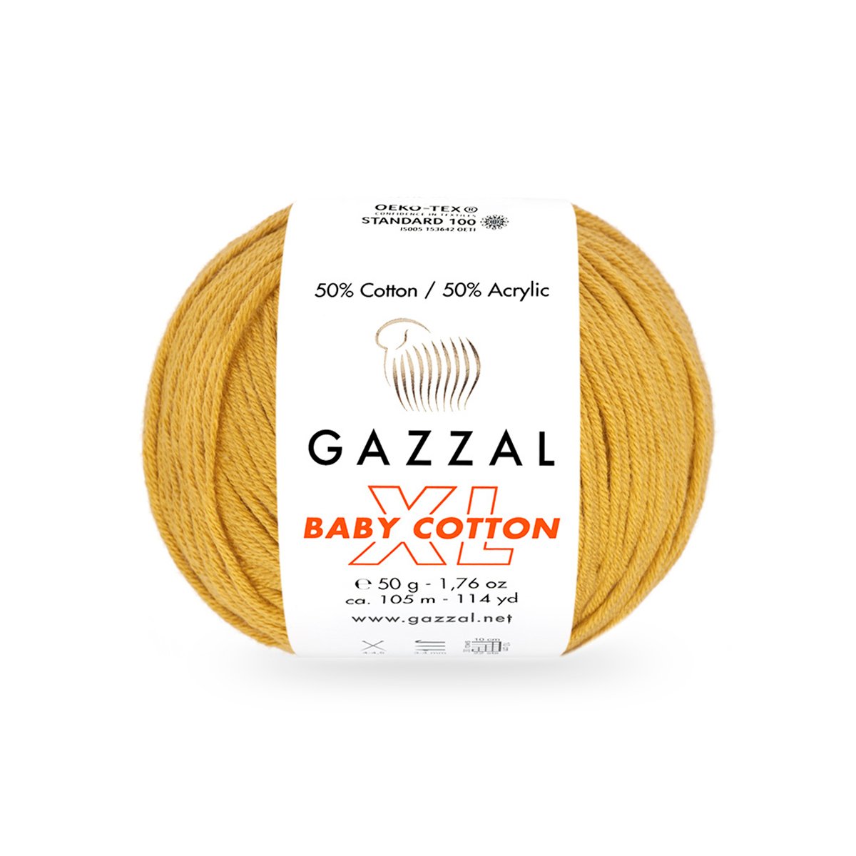 Gazzal Baby Cotton XL 3447XL yarn by YarnPark