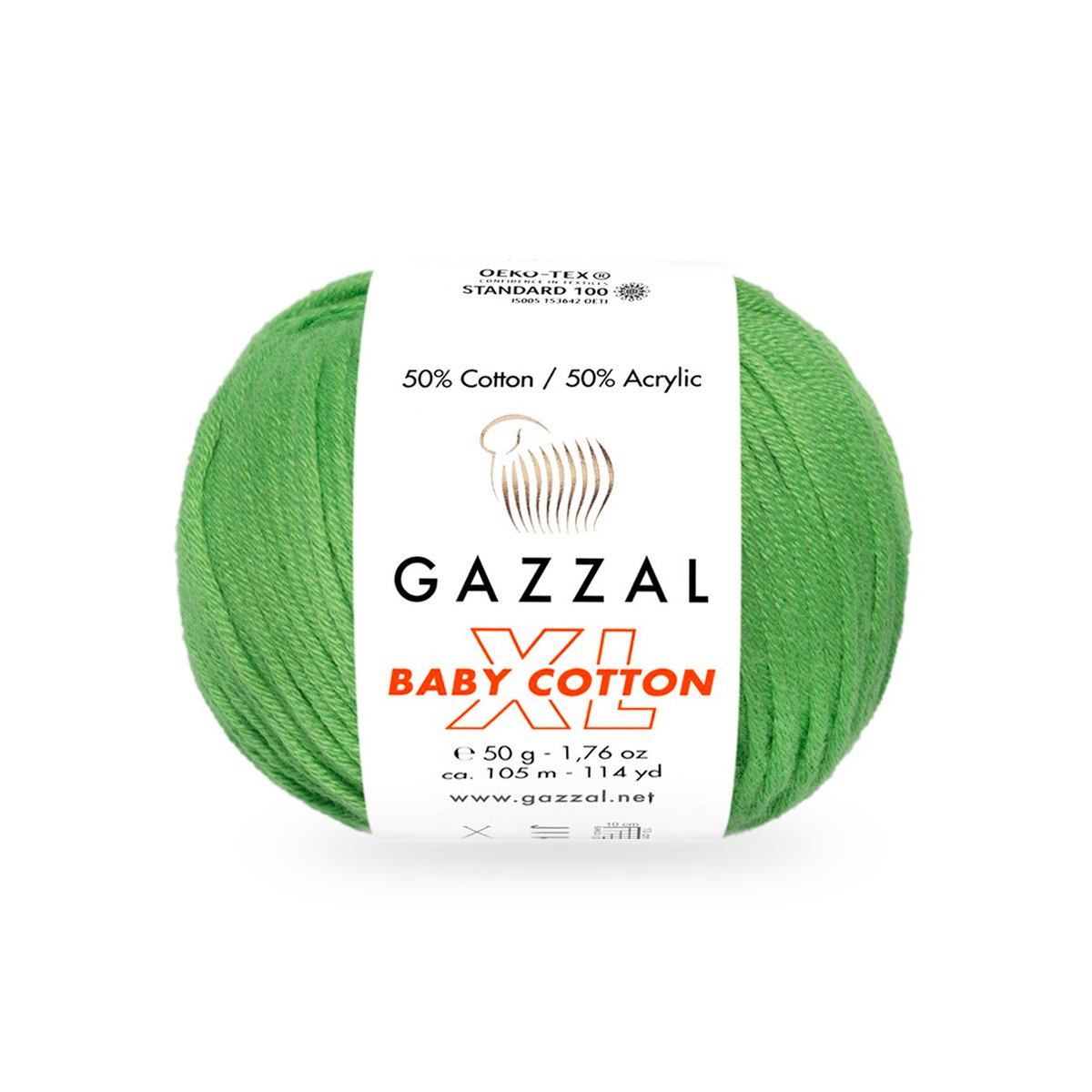 Gazzal Baby Cotton XL 3448XL yarn by YarnPark