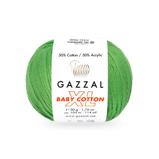 Gazzal Baby Cotton XL 3448XL yarn by YarnPark