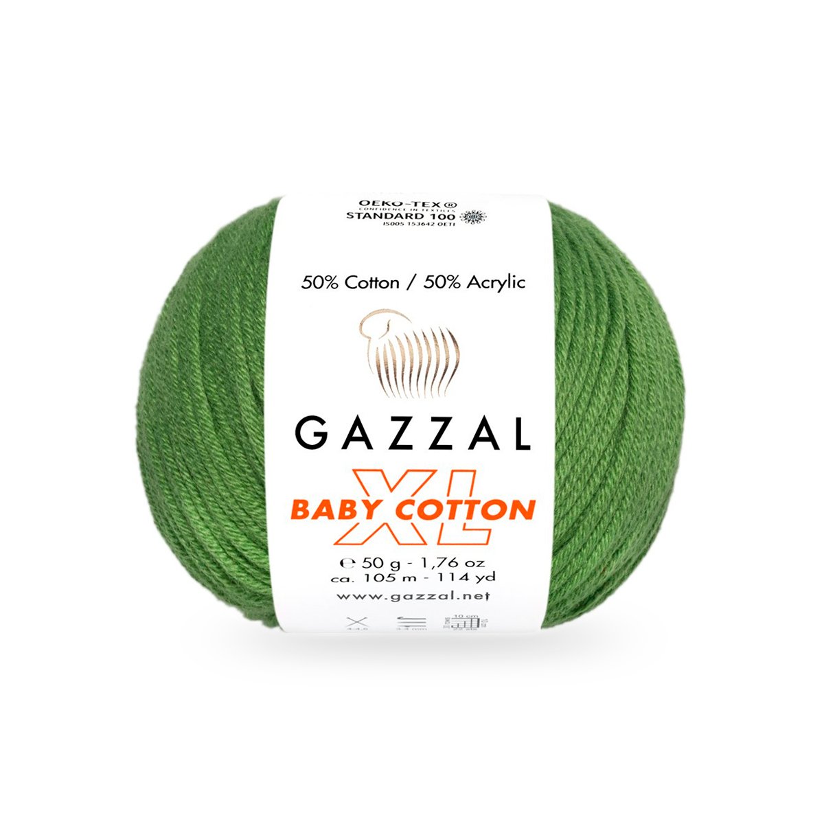 Gazzal Baby Cotton XL 3449XL yarn by YarnPark