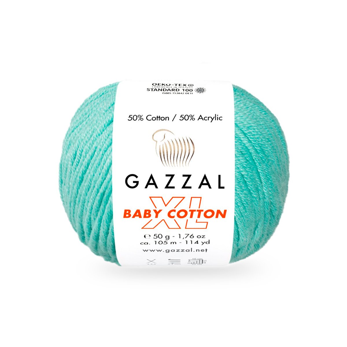 Gazzal Baby Cotton XL 3452XL yarn by YarnPark