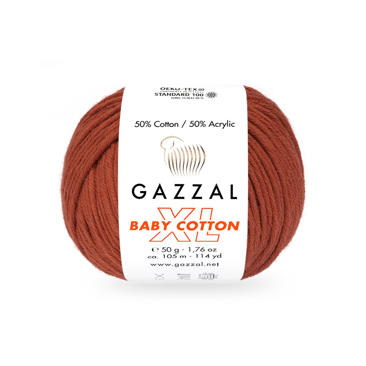 Gazzal Baby Cotton XL 3453XL yarn by YarnPark