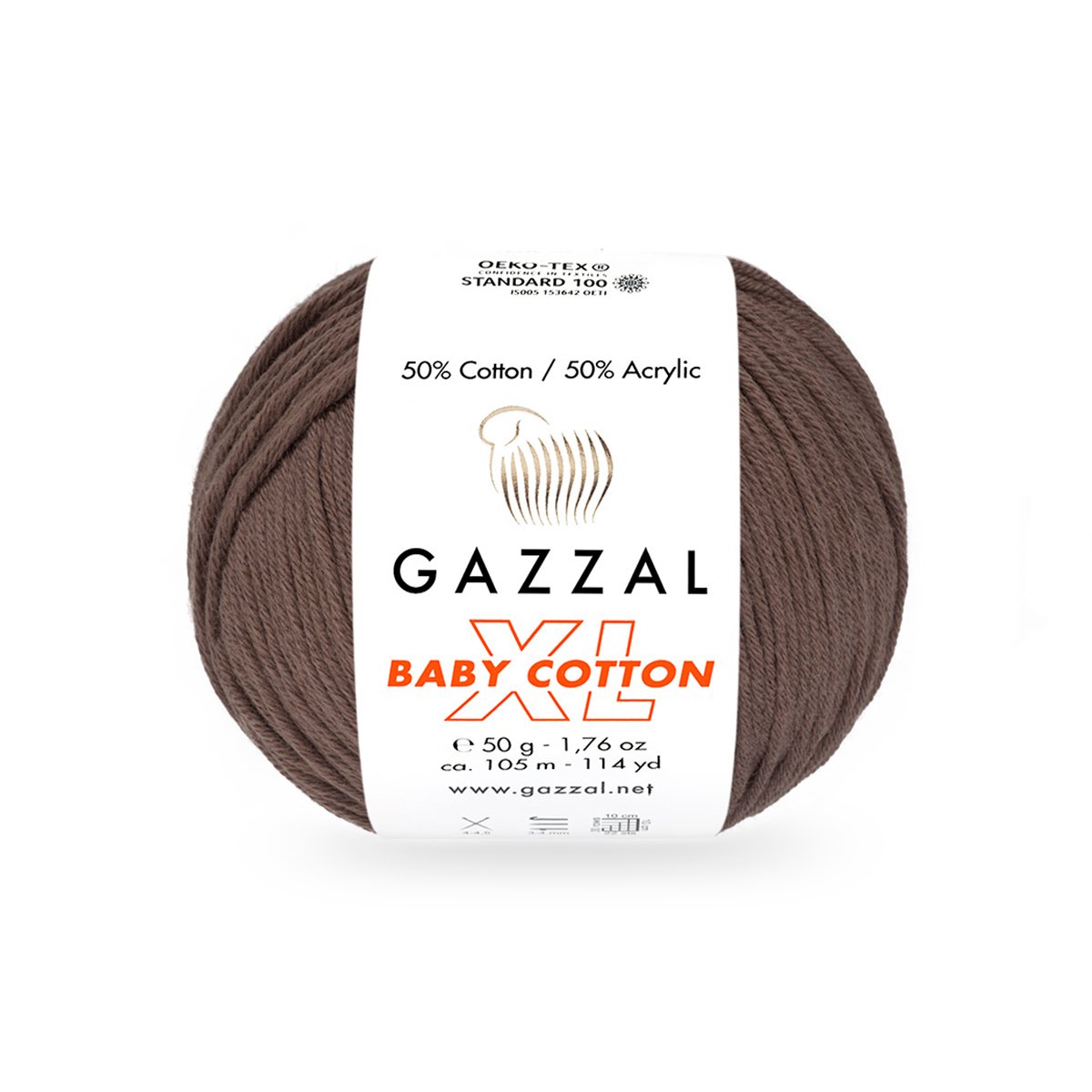 Gazzal Baby Cotton XL 3455XL yarn by YarnPark