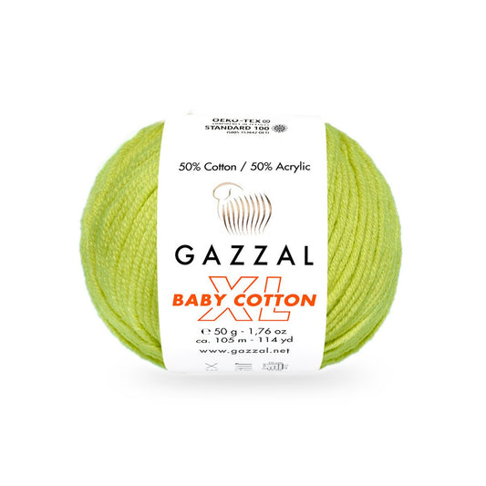 Gazzal Baby Cotton XL 3457XL yarn by YarnPark