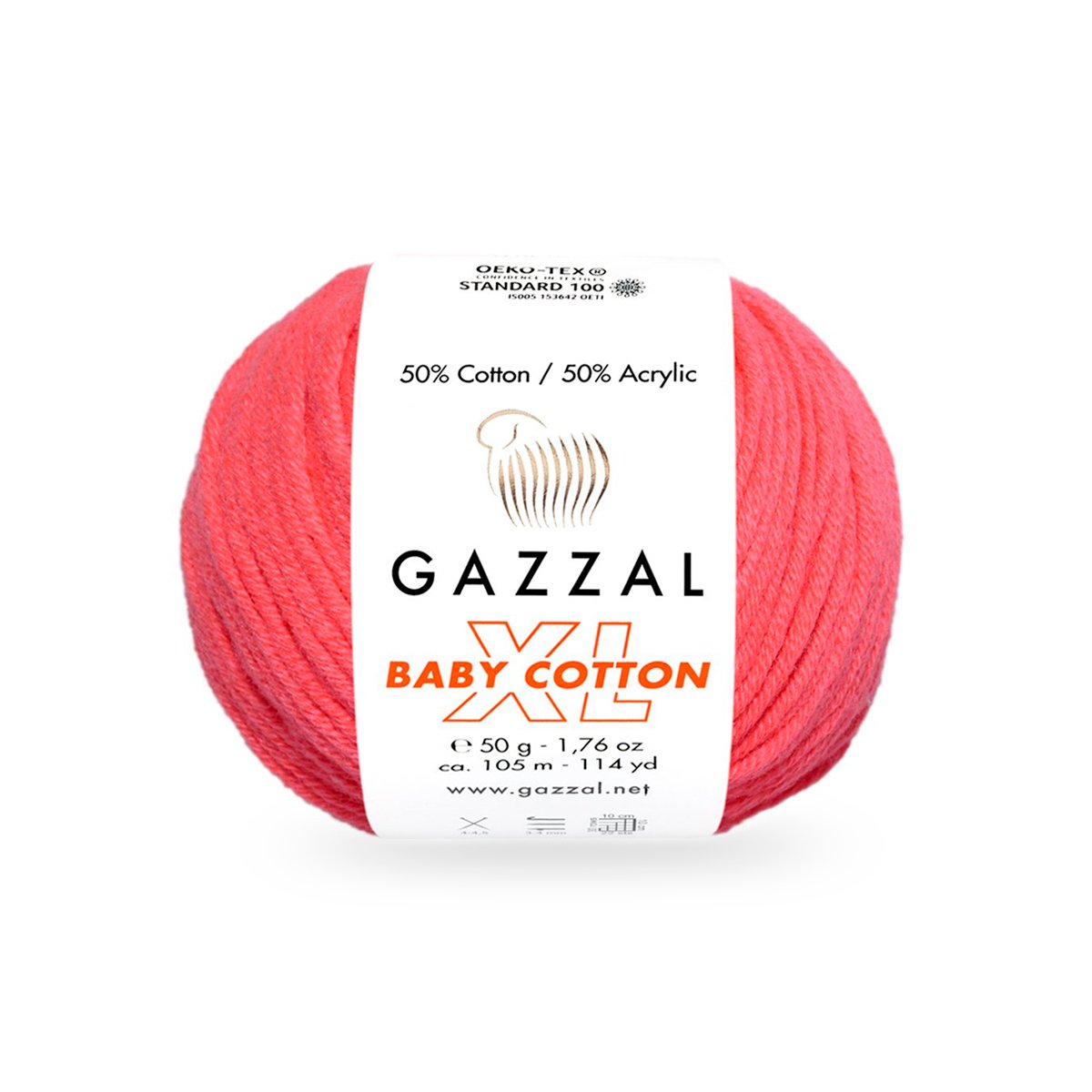 Gazzal Baby Cotton XL 3458XL yarn by YarnPark