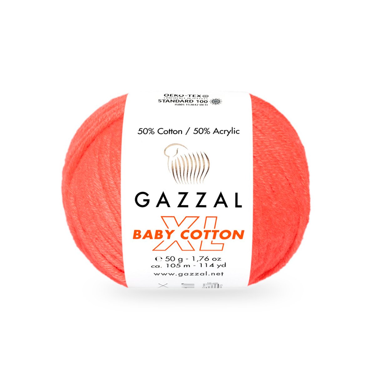 Gazzal Baby Cotton XL 3459XL yarn by YarnPark