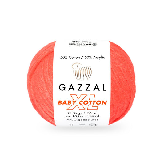 Gazzal Baby Cotton XL 3459XL yarn by YarnPark