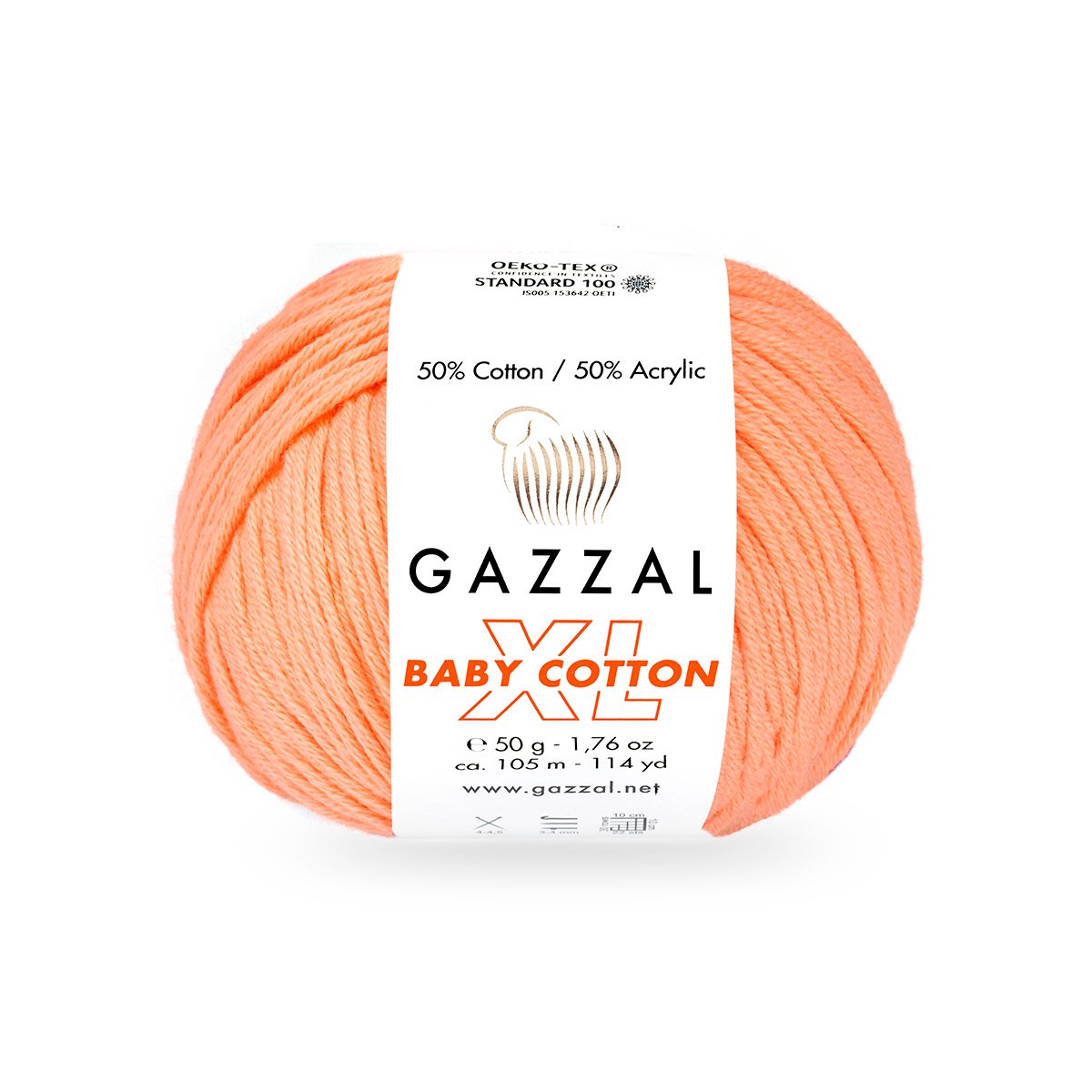 Gazzal Baby Cotton XL 3465XL yarn by YarnPark