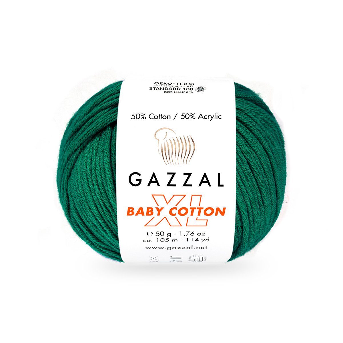 Gazzal Baby Cotton XL 3467XL yarn by YarnPark