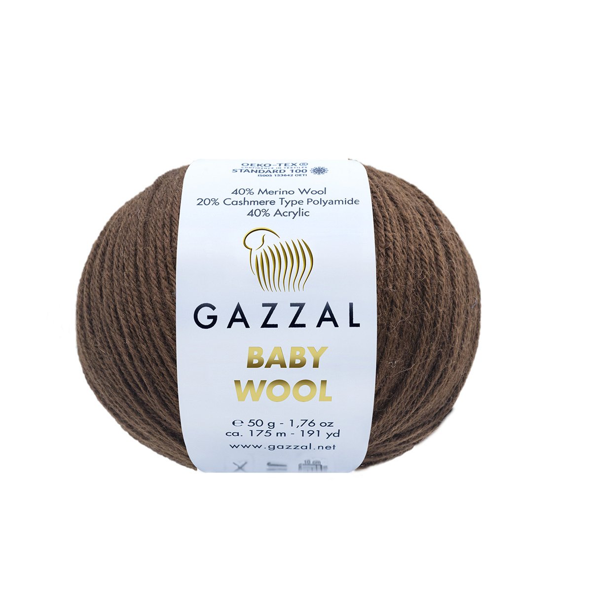 Gazzal Baby Wool 807 yarn by YarnPark