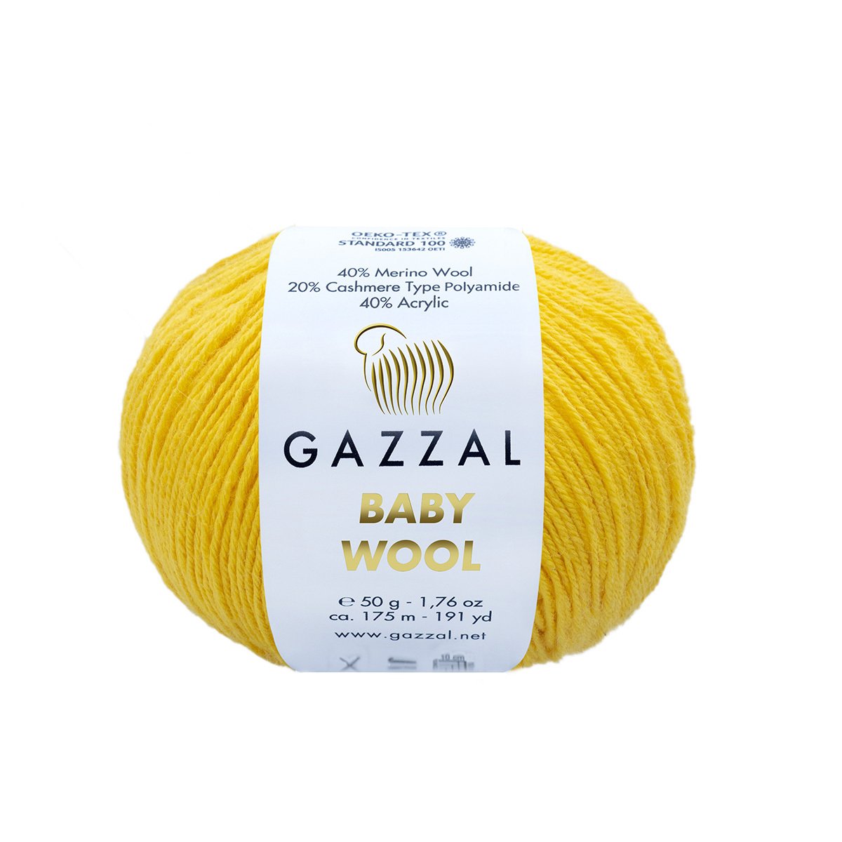 Gazzal Baby Wool 812 yarn by YarnPark