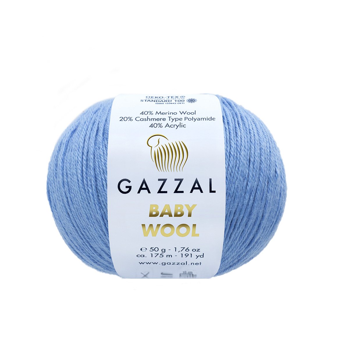 Gazzal Baby Wool 813 yarn by YarnPark