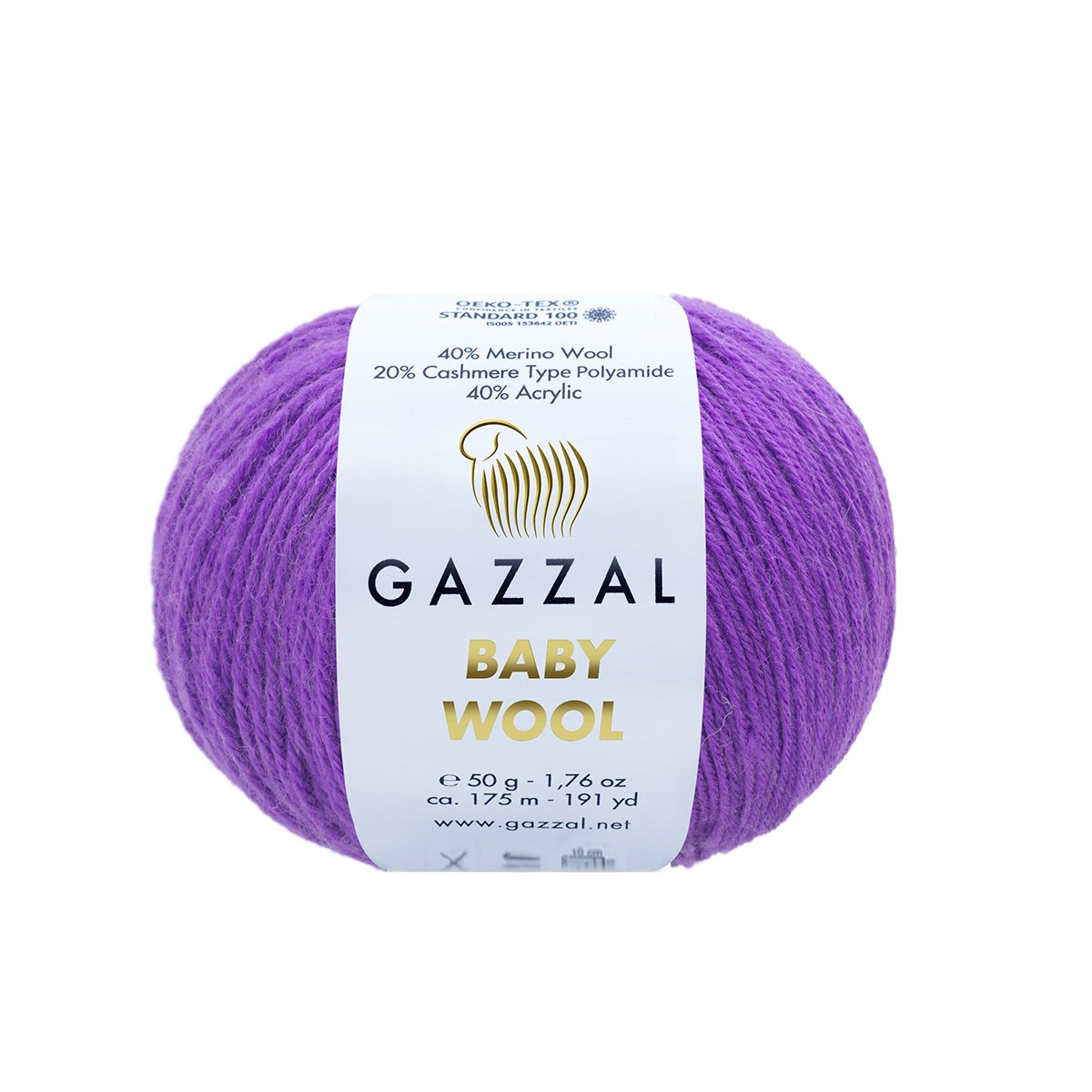 Gazzal Baby Wool 815 yarn by YarnPark