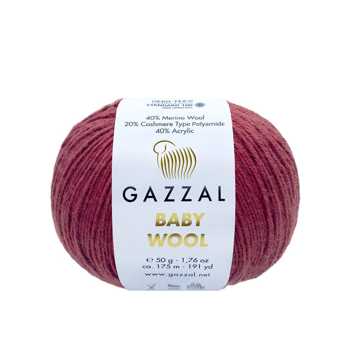 Gazzal Baby Wool 816 yarn by YarnPark