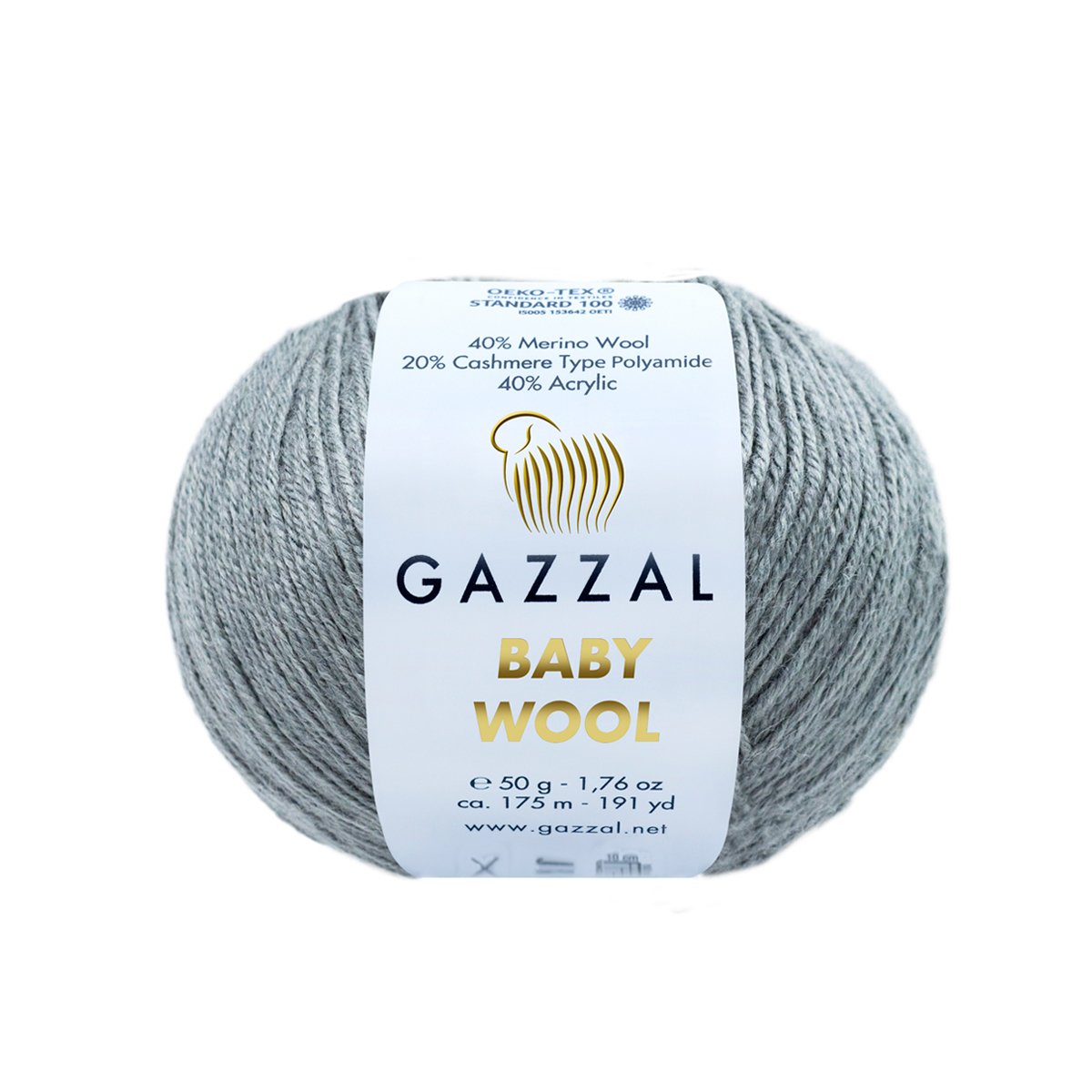 Gazzal Baby Wool 818 yarn by YarnPark