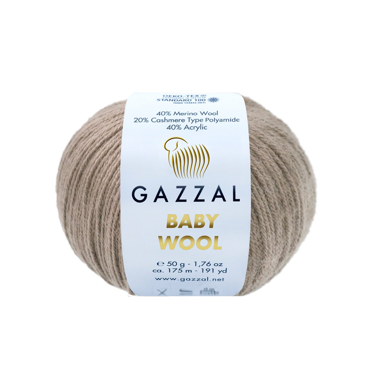 Gazzal Baby Wool 835 yarn by YarnPark