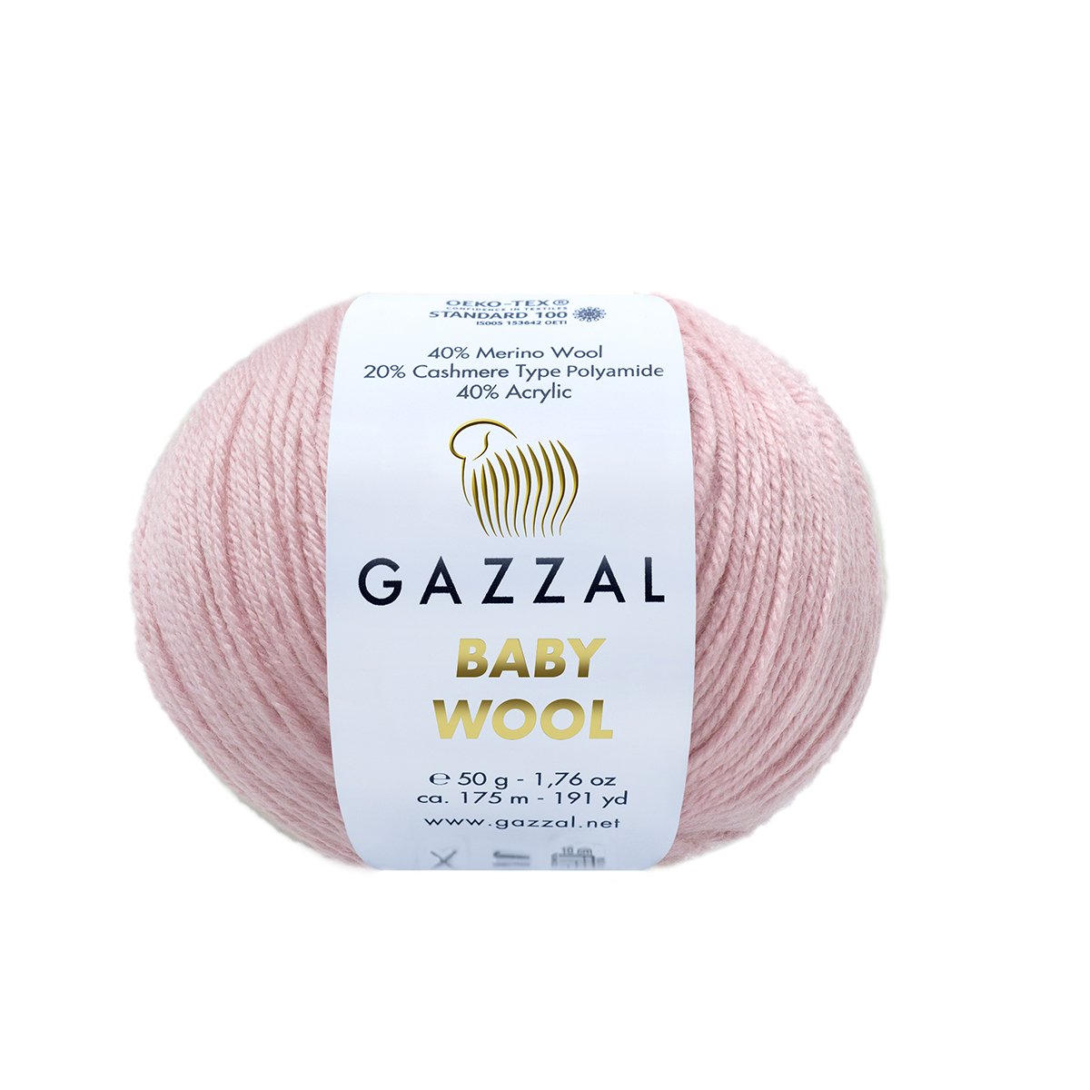 Gazzal Baby Wool 836 yarn by YarnPark