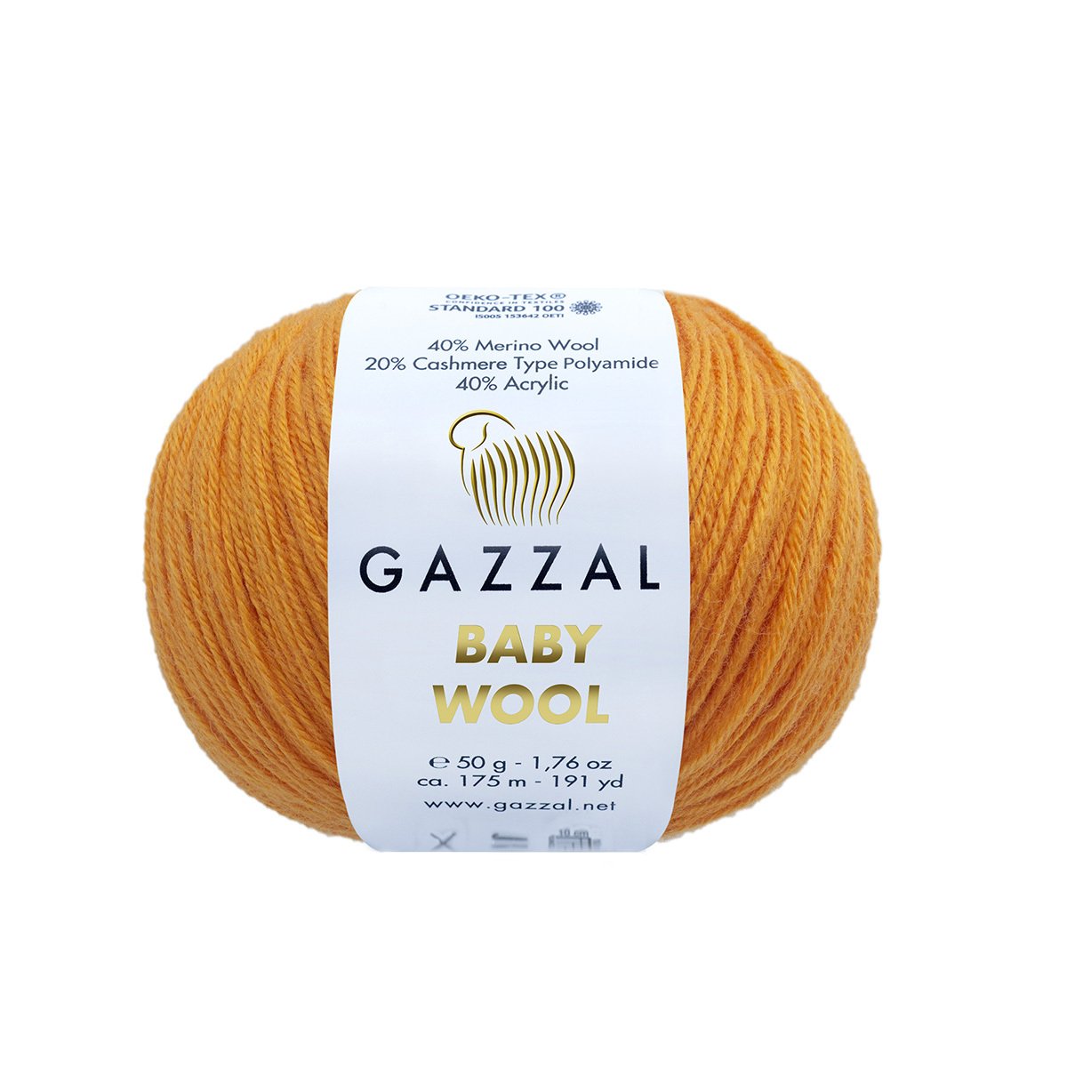 Gazzal Baby Wool 837 yarn by YarnPark