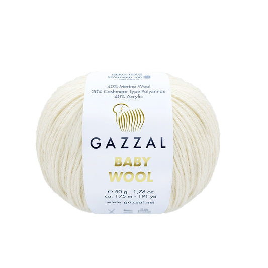 Gazzal Baby Wool 839 yarn by YarnPark