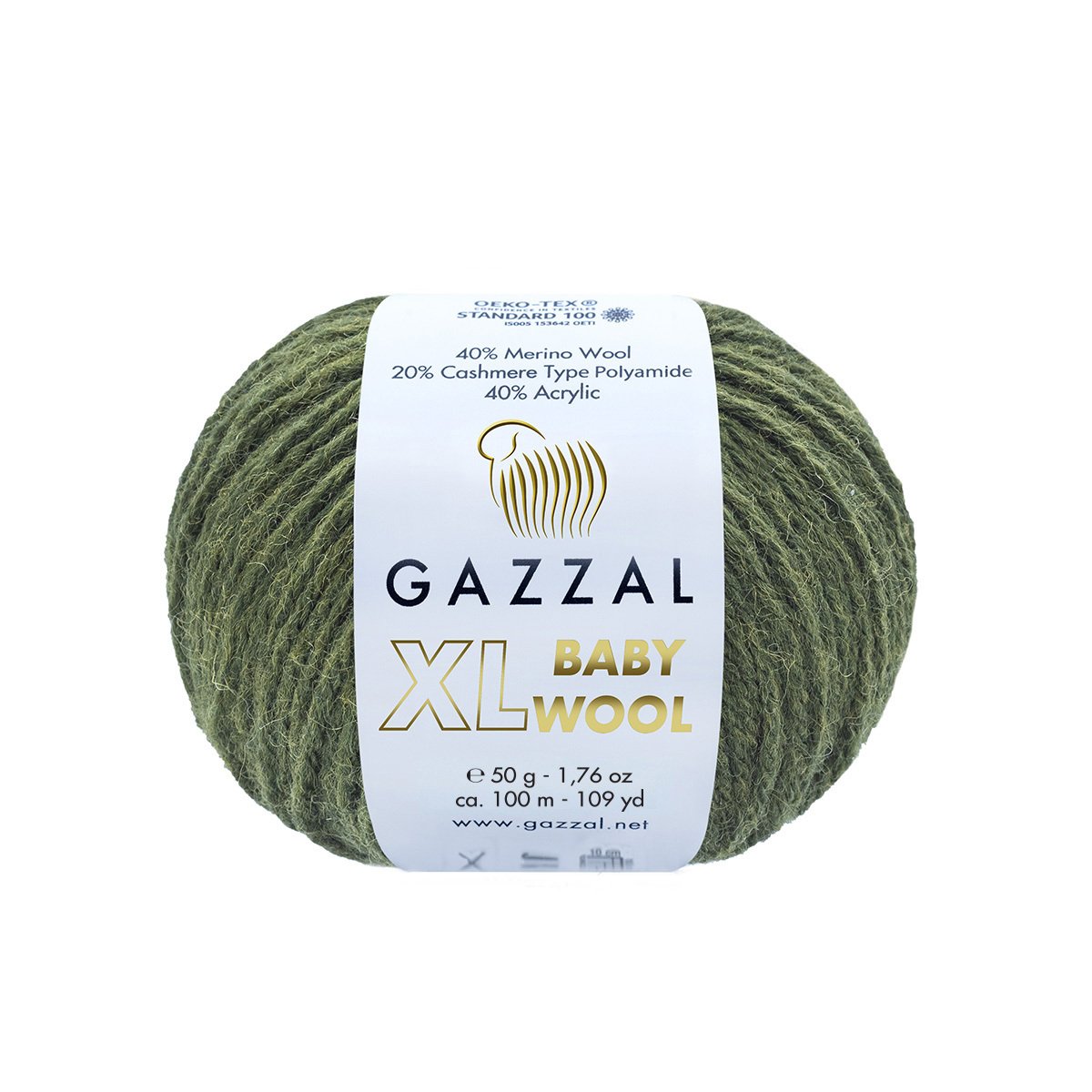 Gazzal Baby Wool XL 40XL yarn by YarnPark