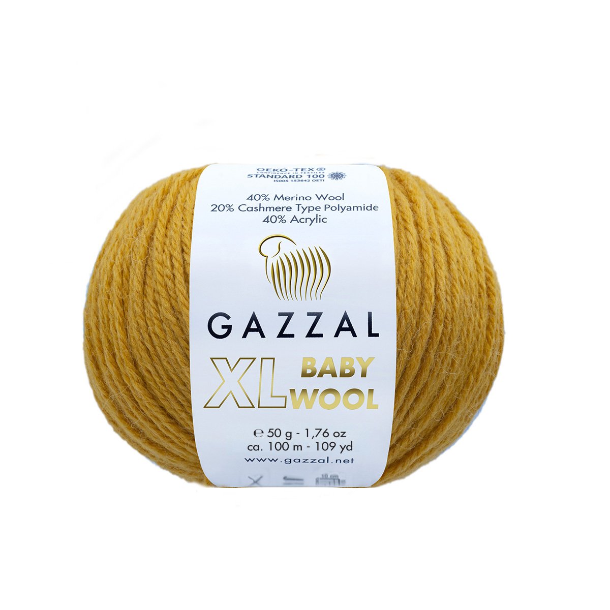 Gazzal Baby Wool XL 42XL yarn by YarnPark