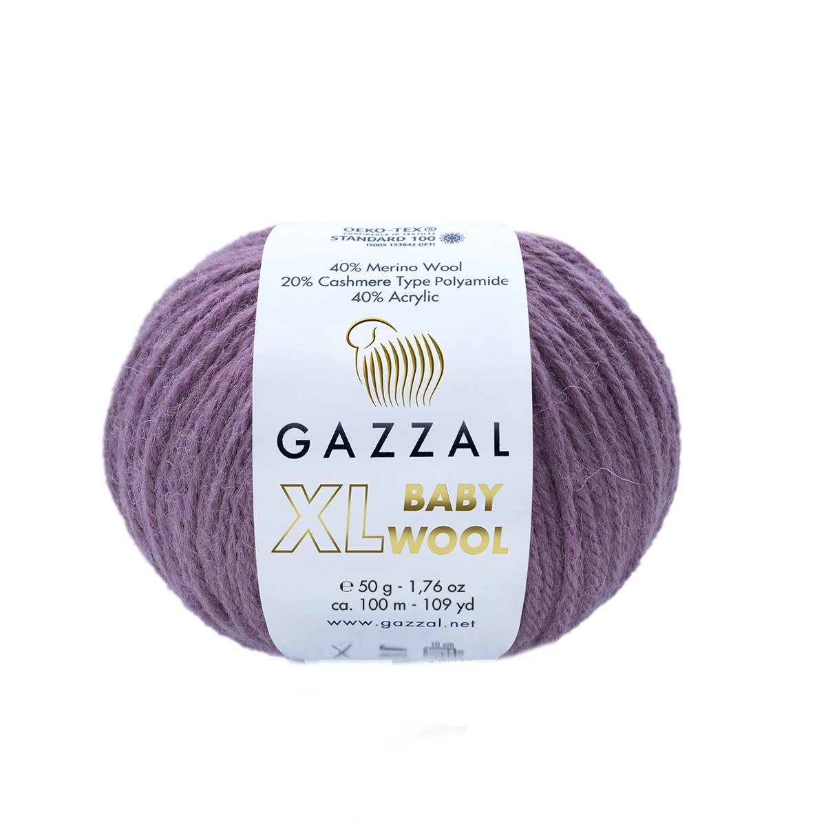 Gazzal Baby Wool XL 43XL yarn by YarnPark