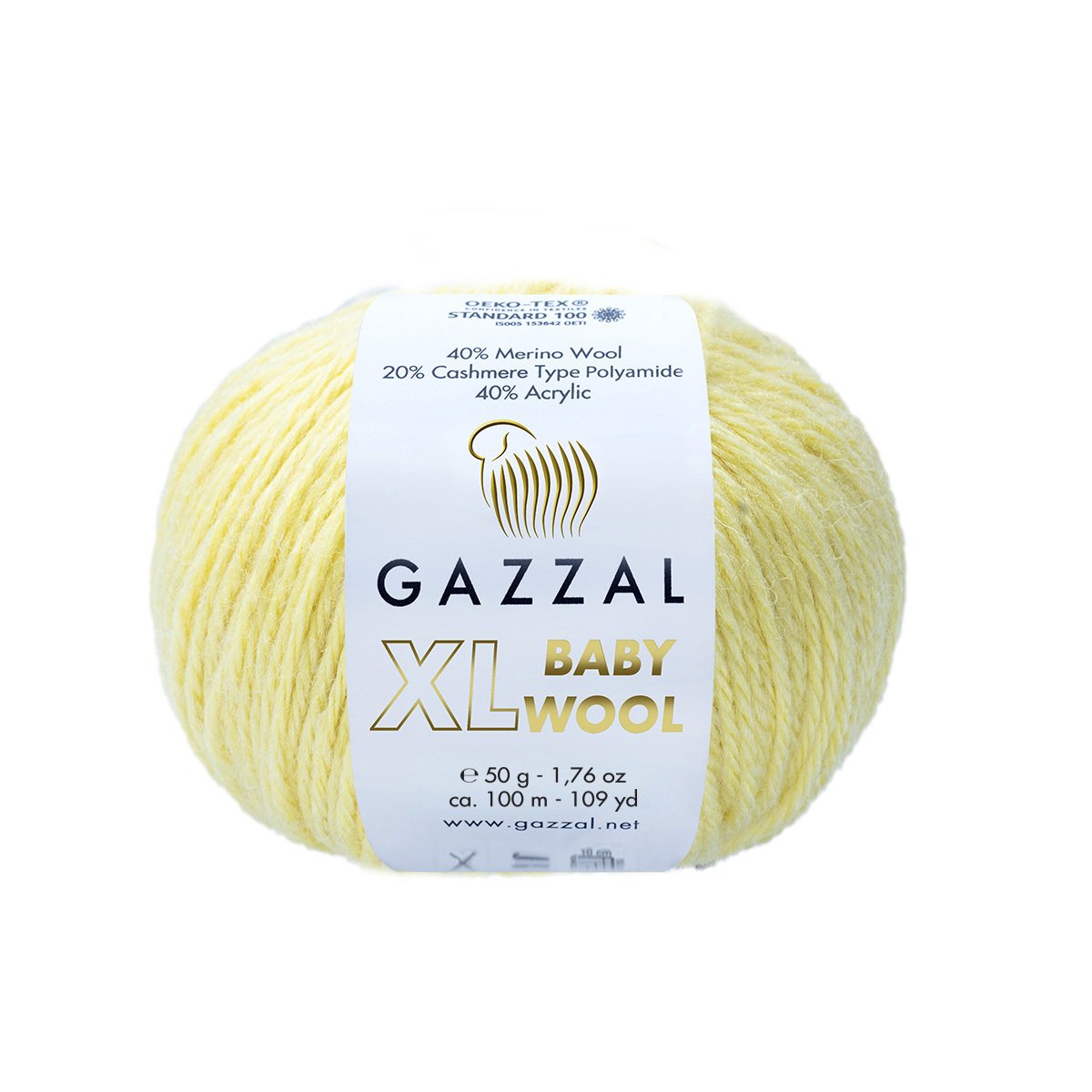 Gazzal Baby Wool XL 833XL yarn by YarnPark