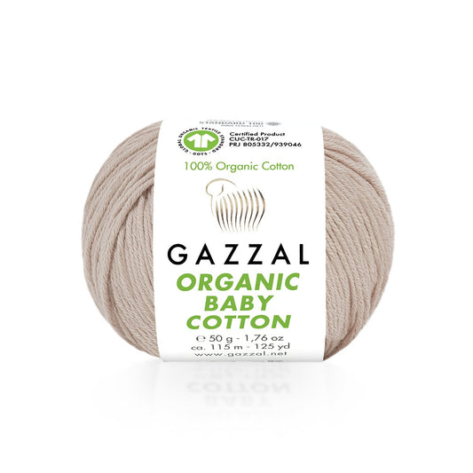 Gazzal Organic Baby Cotton 416 yarn by YarnPark