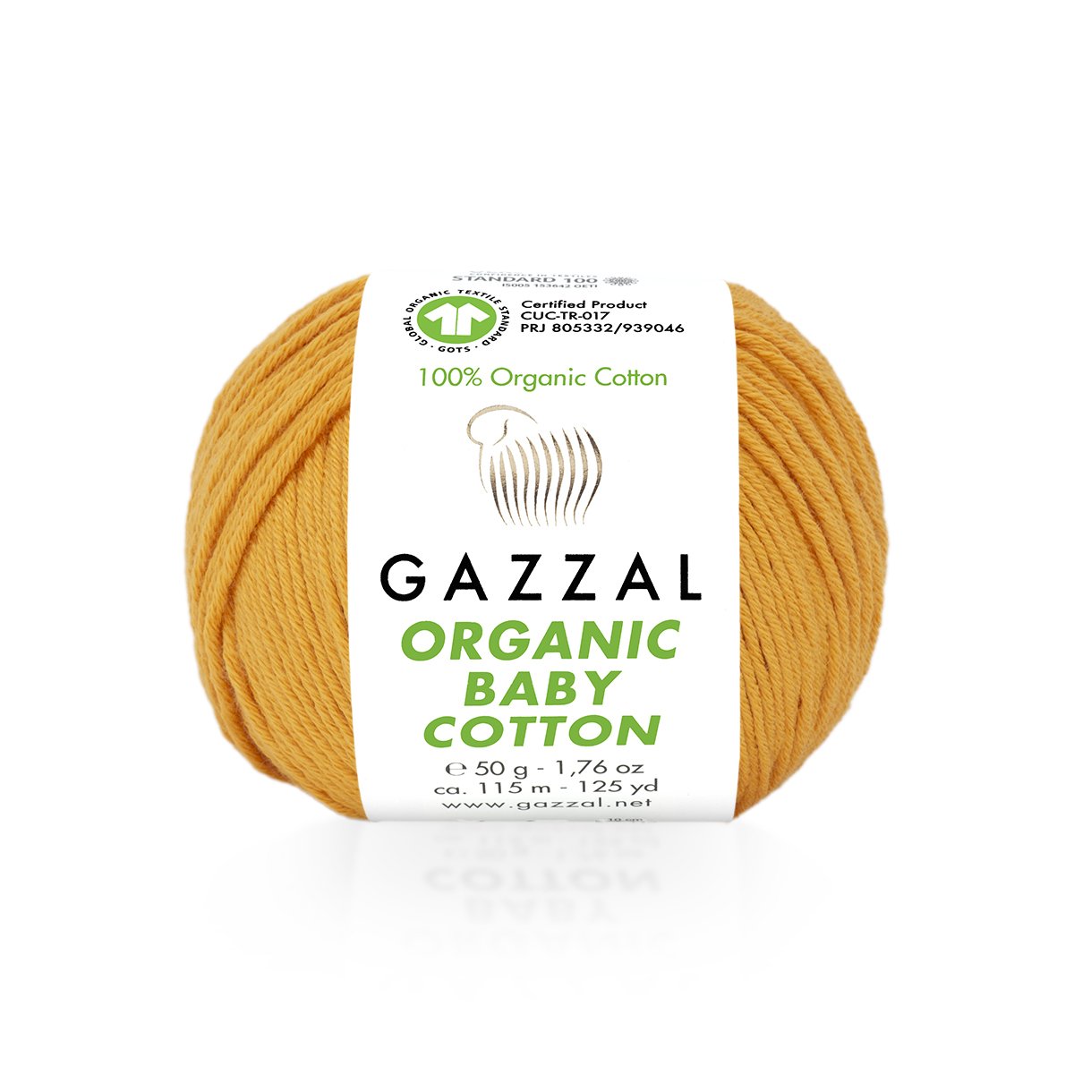 Gazzal Organic Baby Cotton 418 yarn by YarnPark