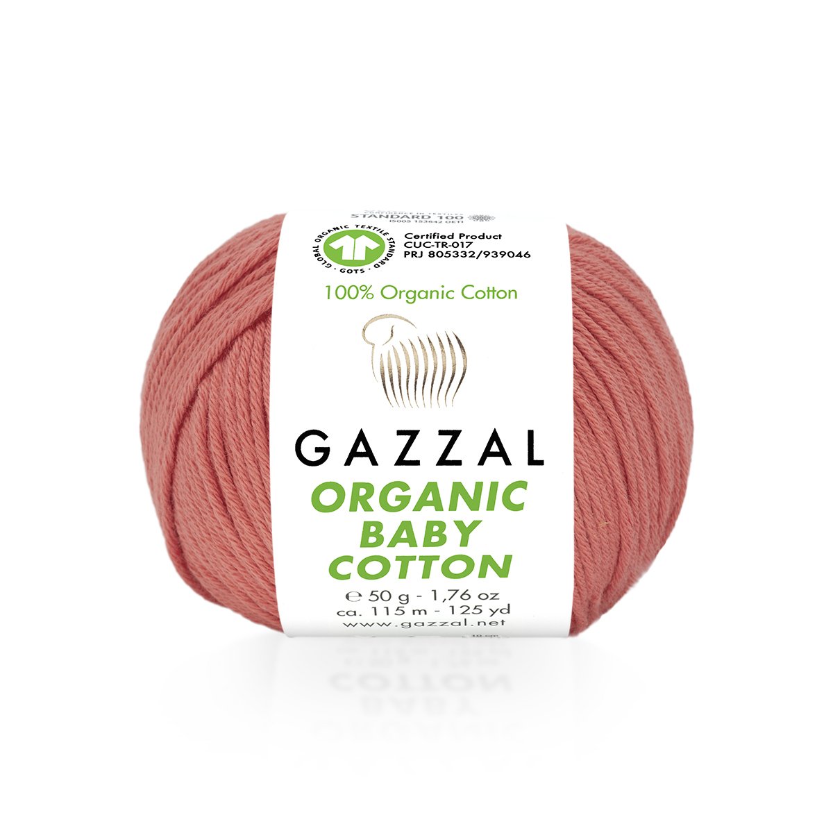 Gazzal Organic Baby Cotton 419 yarn by YarnPark