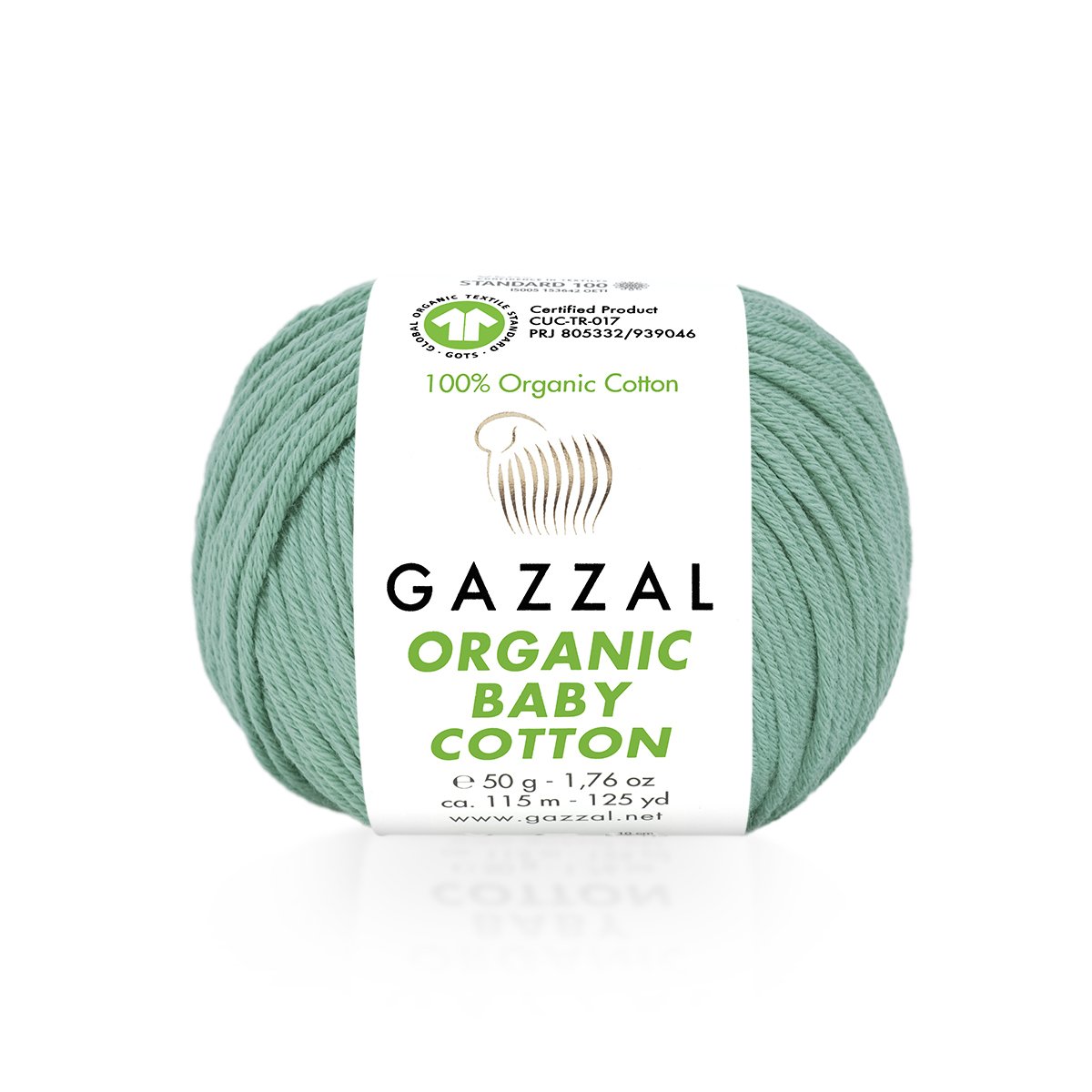 Gazzal Organic Baby Cotton 422 yarn by YarnPark