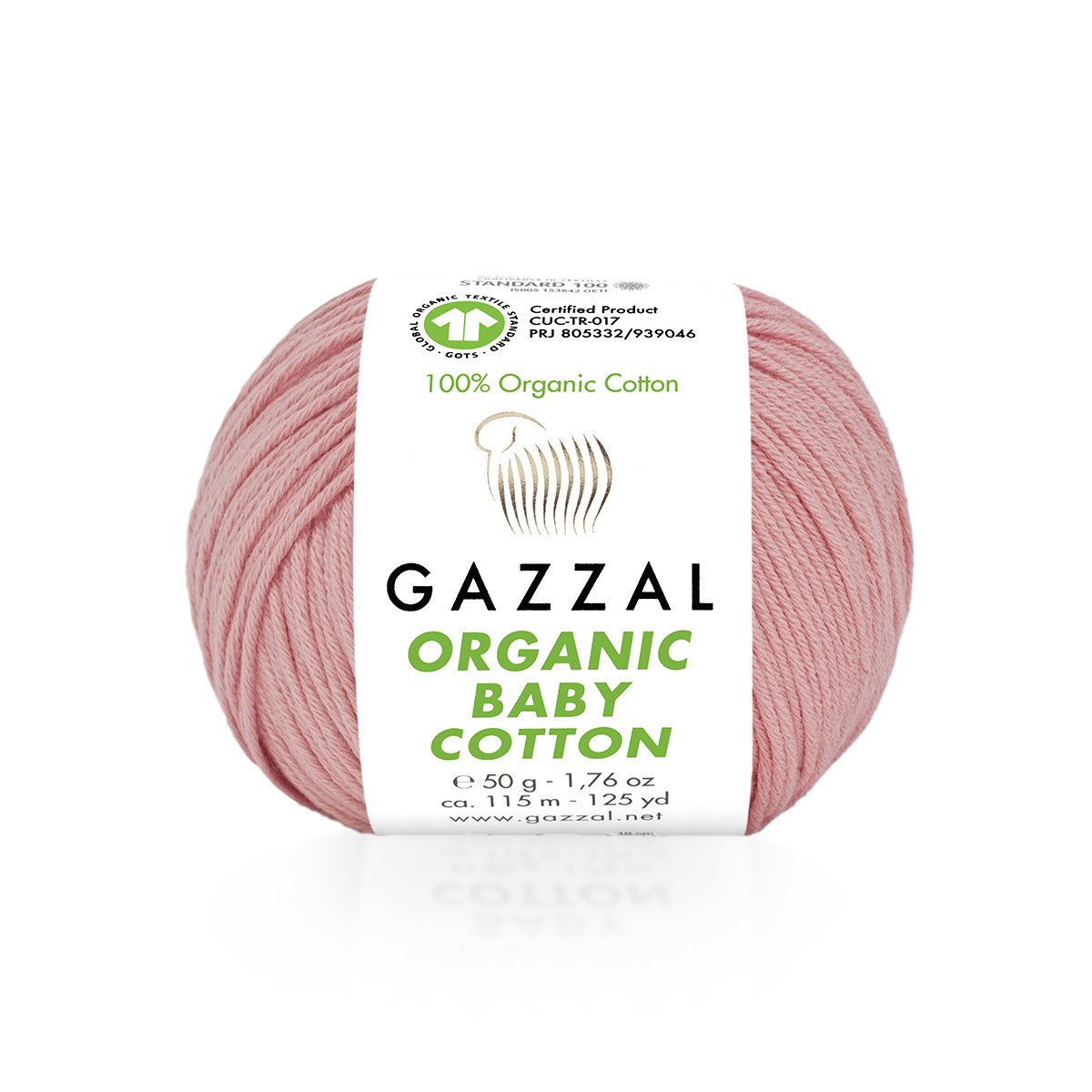 Gazzal Organic Baby Cotton 425 yarn by YarnPark