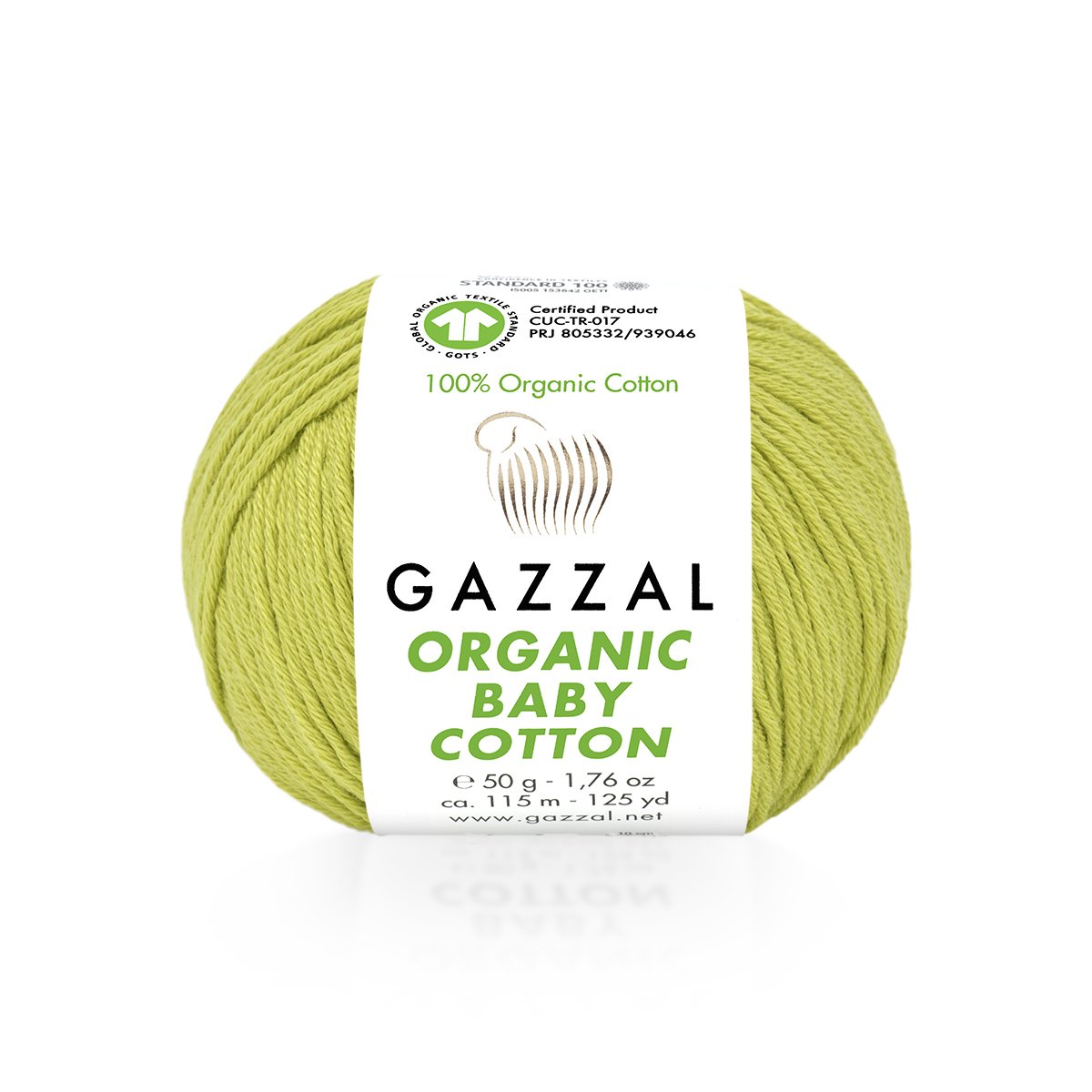 Gazzal Organic Baby Cotton 426 yarn by YarnPark